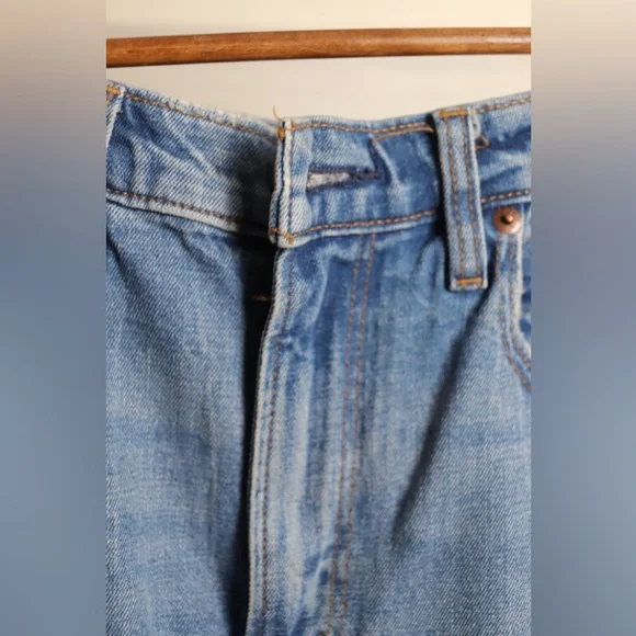 Abercrombie & Fitch Light Blue Straight Leg Jeans - Picture 4 of 11